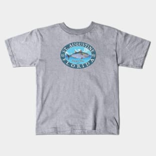 St. Augustine, Florida, Bluefin Tuna Kids T-Shirt